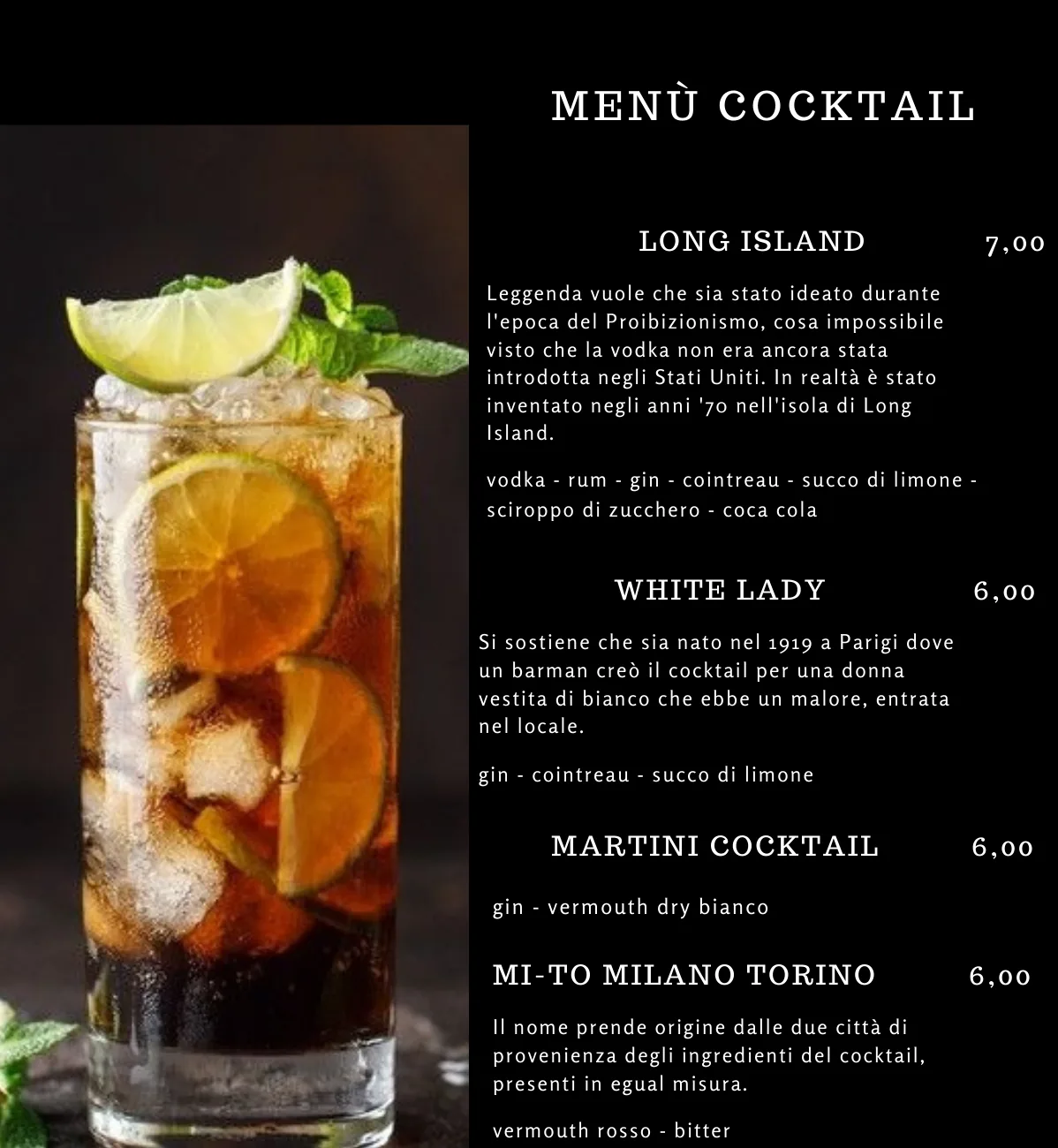 Cocktail elegante
